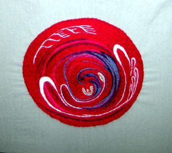 Spiritual Laundry (embroidery)